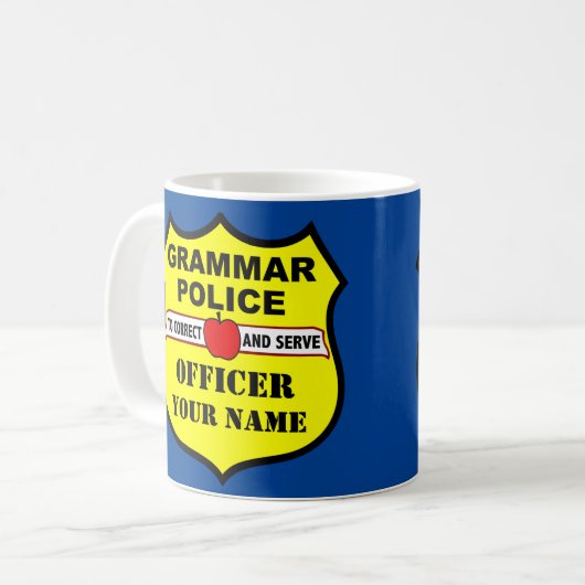 Grammatica Politie Leraar Mok (Voorkant links)