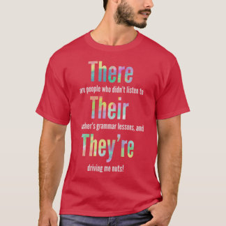 Grammaticapolitiehierhunheyre Cadeau cadeau T-shirt