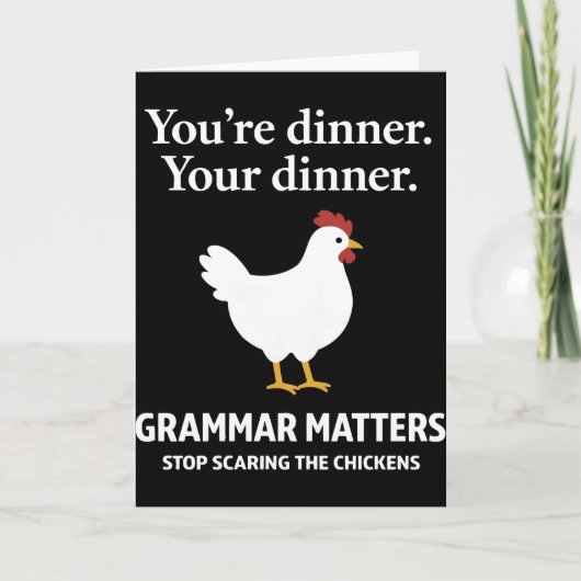 Grammaticaregels Stop Met Het Larmoyeren Kaart (Voorkant)