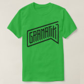 Grammatik (logo) t-shirt (Design voorkant)