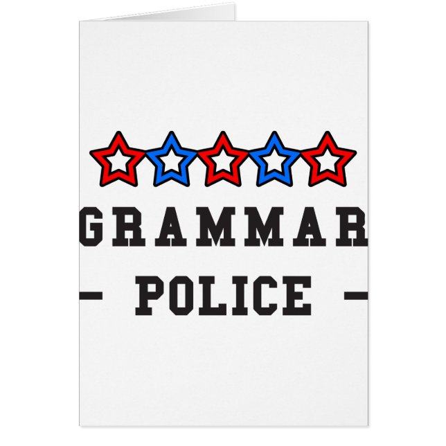 Grammatipolitie (Voorkant)