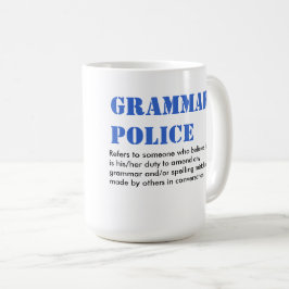 Grammatipolitie Koffiemok
