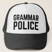 Grammatipolitie Trucker Pet (Voorkant)