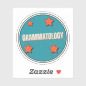 Grammatologie Sticker (Vel)