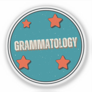 Grammatologie Sticker