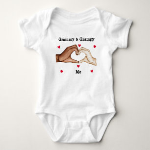 gramme & grijs romper