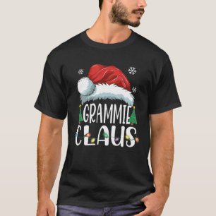 Grammie Claus, kerstpajama Family Matching X T-shirt