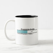 Grammie downloaden tweekleurige koffiemok (Links)