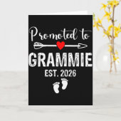 Grammie Est 2026 Promoted To Grammie 2026 For Gram Kaart (Gele Bloem)