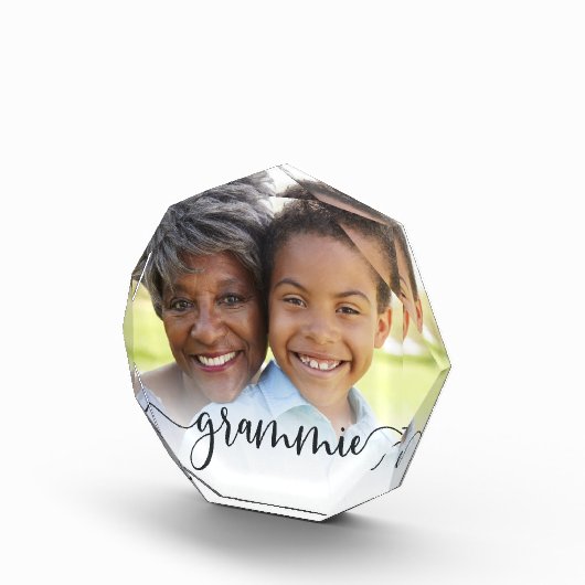 Grammie Grandma Script Overlay Fotoblokken (Rechts)