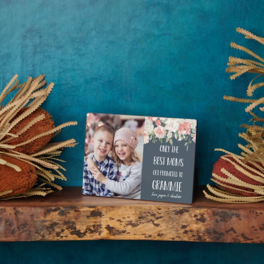 Grammie Grandmoeder Moederdag Foto Fotoplaat (Zijkant)