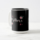 Grammie Hart voor Oma Moederdag Vrouwen 5 Tweekleurige Koffiemok (Voorkant links)