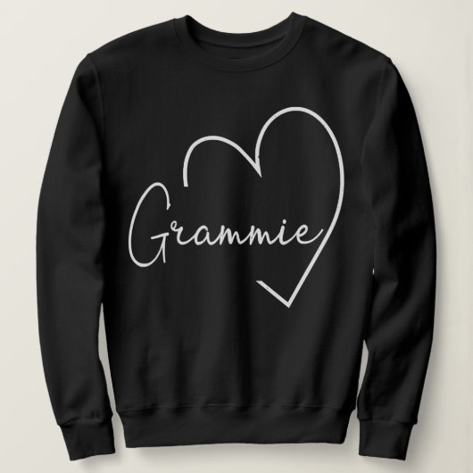 Grammie Heart Grandma Christmas Happy Mother's Trui (Design voorkant)