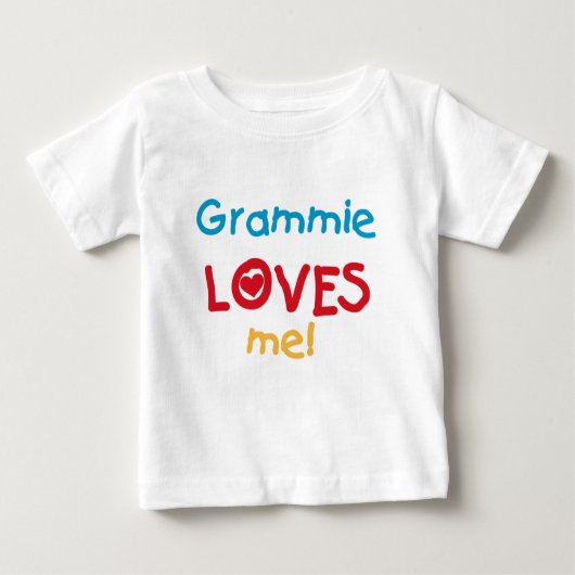 Grammie houdt van me T-shirts en cadeautjes (Voorkant)