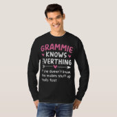 Grammie kent alles Moederdag Gran T-shirt (Voorkant volledig)