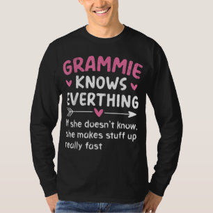 Grammie kent alles Moederdag Gran T-shirt