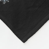 Grammie Of The Birthday Girl Snowflakes Winter Chr Fleece Deken (Hoek)