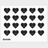 Grammie Oma Gift voor Kerstmis Hart Sticker (Vel)