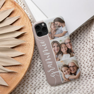 Grammie Script Grandma Photo Collage Case-Mate iPhone Case