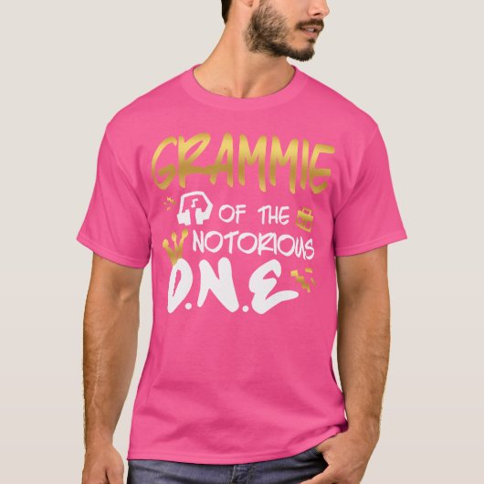 Grammie van de beruchte One Old School 1st Hip Ho T-shirt (Voorkant)