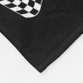 Grammie van de twee snelle tweede verjaardag racea fleece deken (Hoek)