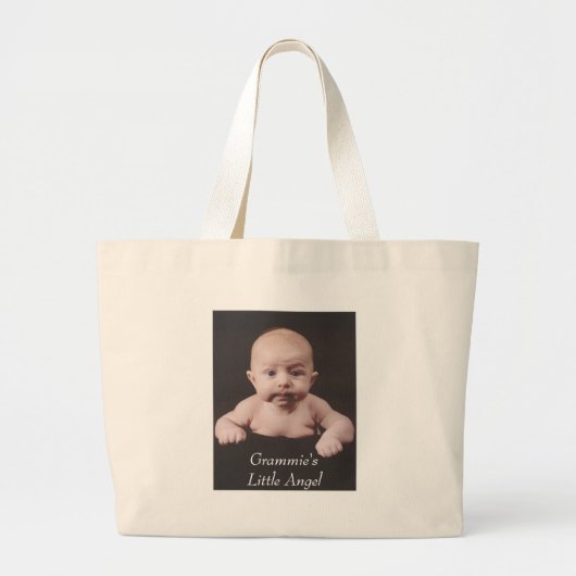 Grammie's Little Angel Grote Tote Bag (Voorkant)