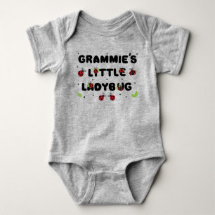 Grammie's Little Ladybug - Schattig  Romper
