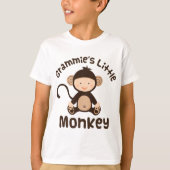Grammies Little Monkey T-shirt (Voorkant)