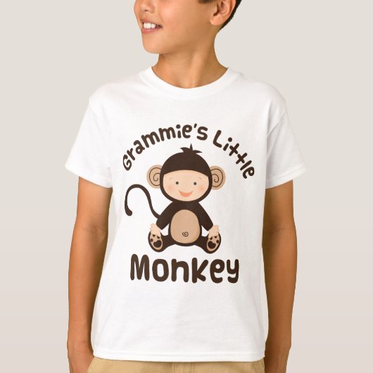 Grammies Little Monkey T-shirt (Voorkant)