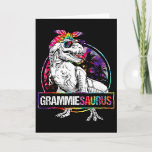 Grammiesaurus Dinosaur Grammie Saurus Bijpassende  Kaart