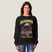 Grammingo Like A Normal Grandma Only More Awesome Trui (Voorkant volledig)