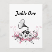  grammofoon Briefkaart (Voorkant)