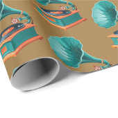Grammofoon Cadeaupapier (Rol Hoek)