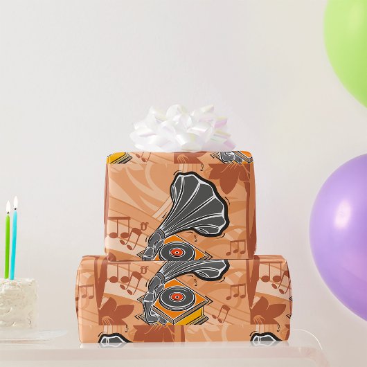 Grammofoon Cadeaupapier