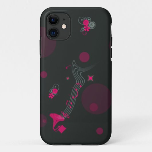 grammofoon Case-Mate iPhone case (Achterkant)