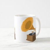Grammofoon Koffiemok (Voorkant rechts)