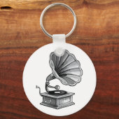 Grammofoon Sleutelhanger (Voorkant)