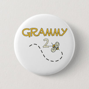 Grammy 2 Bee Ronde Button 5,7 Cm