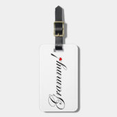 Grammy! Bagagelabel (Voorkant verticaal)