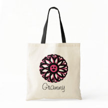 Grammy  Bloembloem Canvas tas