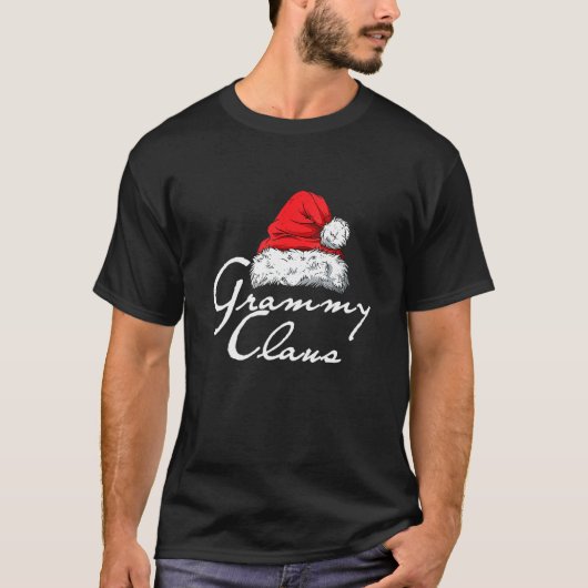 Grammy Claus Grammy Claus Kerstmis voor oma T-shirt (Voorkant)