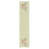 Grammy Claus Kerst Oma Gift Xmas Korte Tafelloper (Voorkant)