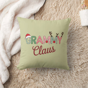 Grammy Claus Kerst Oma Gift Xmas Kussen