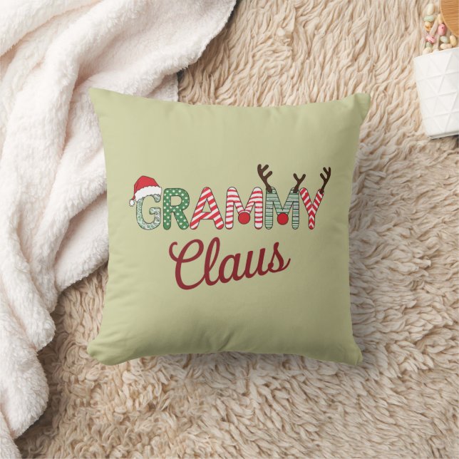 Grammy Claus Kerst Oma Gift Xmas Kussen (Deken)