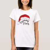 Grammy Claus Kerstkerstkerstkerstkerstkerstkerstke T-shirt (Voorkant)