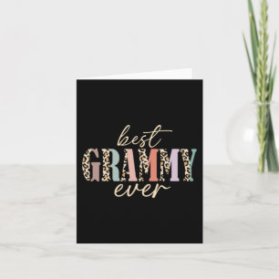 Grammy Ever Leopard Oma Moederdag Kaart