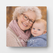 Grammy-foto ingestelde jaar modern hart fotoplaat (Voorkant)