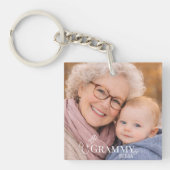 Grammy Foto Opgerichte Jaar Modern Design Sleutelhanger (Voorkant)
