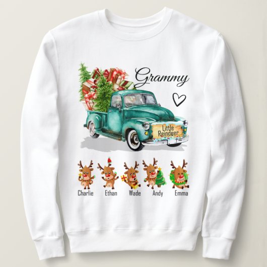 Grammy Gift voor Kerstmis Trui (Design voorkant)
