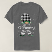 Grammy Gnome Buffalo Pset Matching Family Christm T-shirt (Design voorkant)